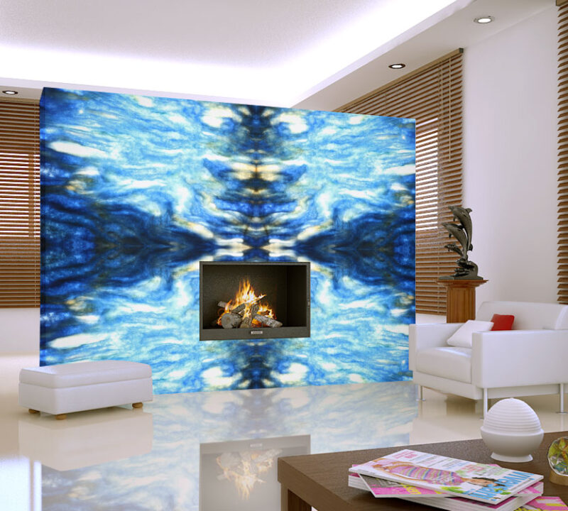 Aquamarine Onyx (backlit) - Image 2