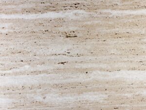 Beige travertine