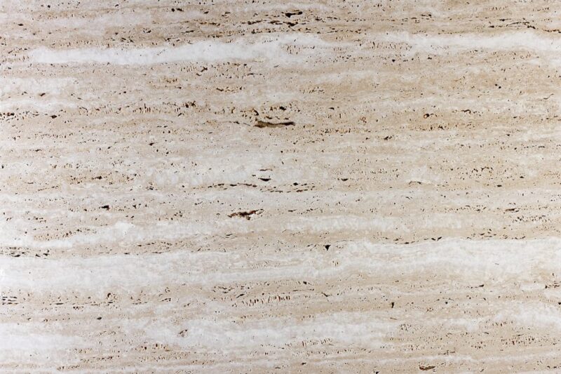 Beige travertine